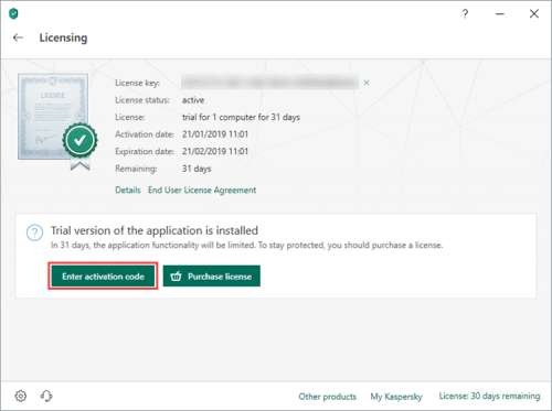 how to: Kaspersky Internet Security Activation